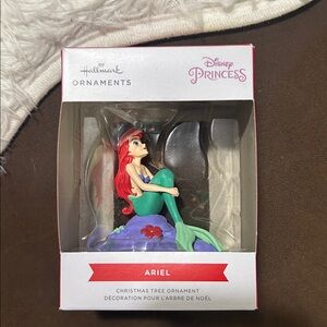Hallmark Disney The Little Mermaid Ariel on Rock Christmas Ornament
New in box!
